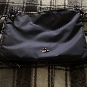 Coach double zip croosbody